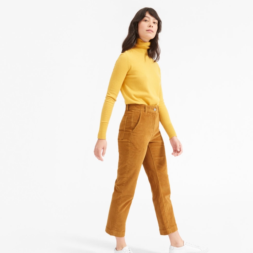 Everlane The Corduroy Straight Leg Crop